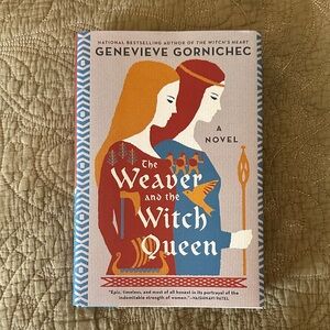 The Weaver and the Witch Queen by Genevieve Gornichec hardcover book